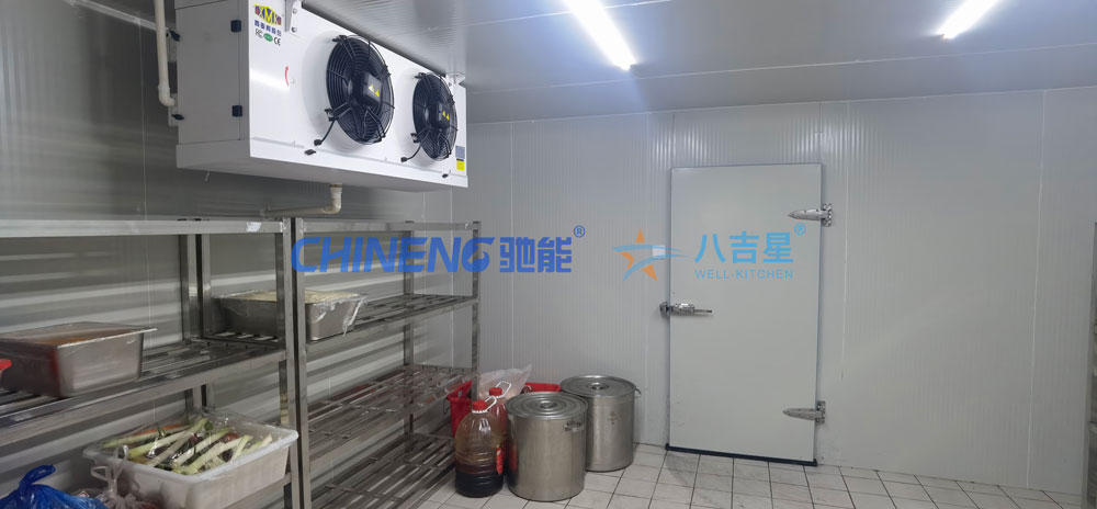 某大學第五食堂廚房工程 冷庫冷凍區
